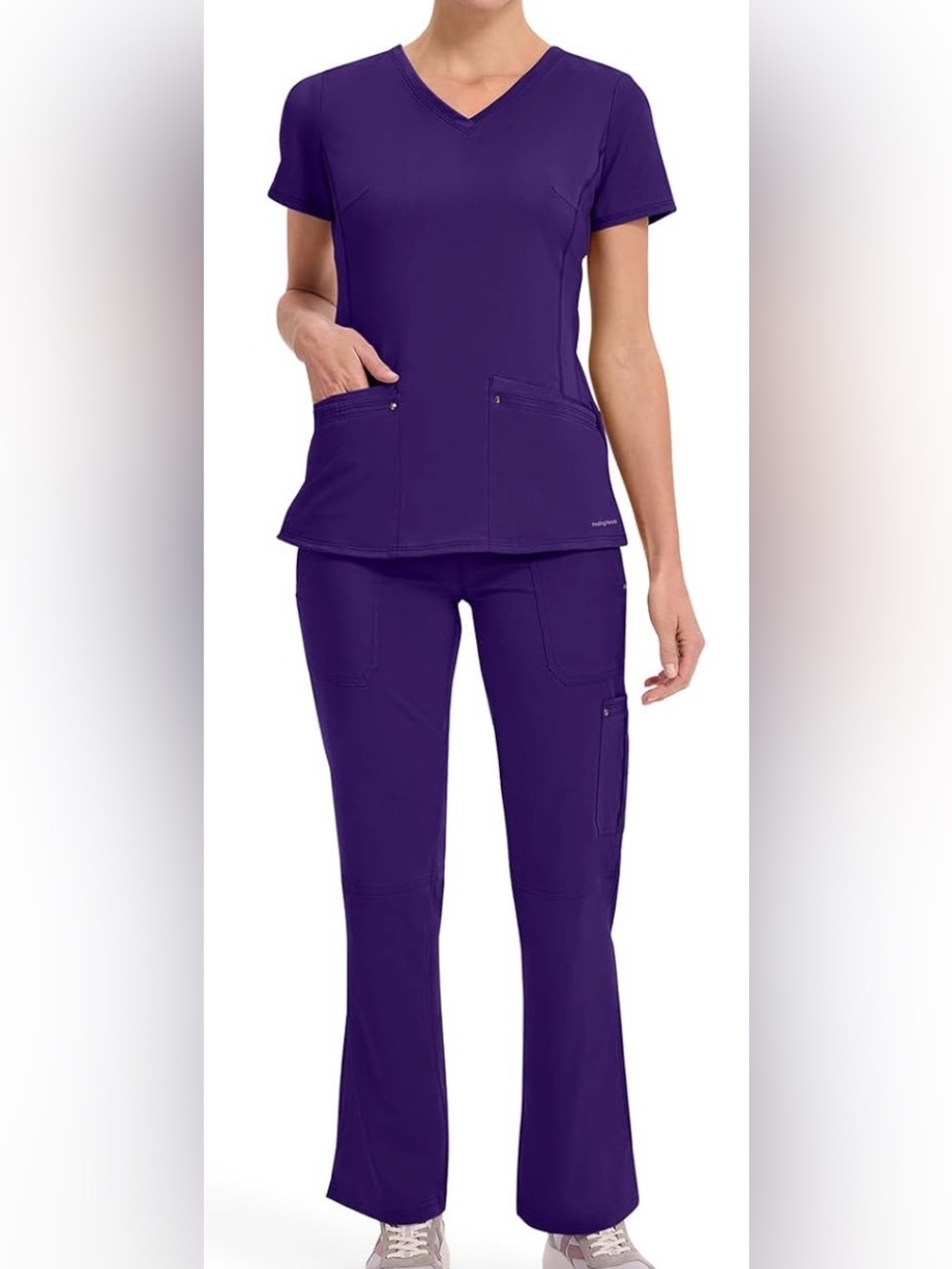 Healing Hands Purple Label scrub set - purple